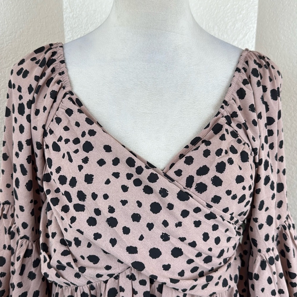 Umgee Dalmatian Sweetheart Dress Size Medium NWOT - Picture 7 of 10